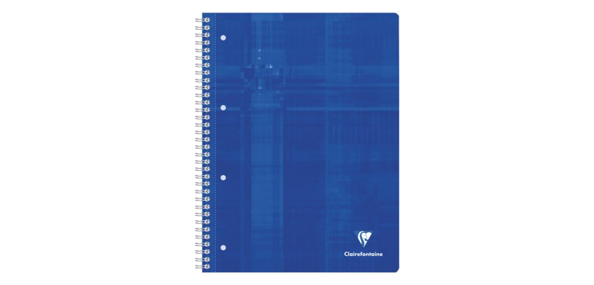 Notepad Vollbindung A4+ 160 Seiten abnehmbar perforiert 4 Löcher einfarbig - Sortiert