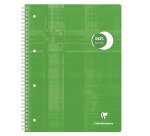 Cahier spirale Clairefontaine Dot Book  22,5 x 29,7 cm assorti aléatoire point DOT avec marge et cadre en-tête - 240 pages