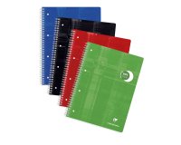 Cahier spirale Clairefontaine Dot Book  22,5 x 29,7 cm assorti aléatoire point DOT avec marge et cadre en-tête - 240 pages