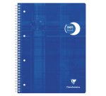 Cahier spirale Clairefontaine Dot Book  22,5 x 29,7 cm assorti aléatoire point DOT avec marge et cadre en-tête - 240 pages