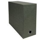 Boite de classement carte teinté Exacompta dos 12 cm - Vert foncé