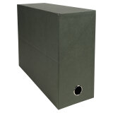 Transfer Box Economical 120mm Spine - Dark green