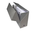 Boite de classement carte teinté Exacompta dos 12 cm - Vert foncé