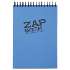 Zap Book bloc spiralé 160F A4 80g - Assortiment mixte