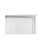 Marco de pared en aluminio - A4 - 327x240x12 mm - Plata