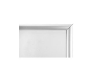 Marco de pared en aluminio - A4 - 327x240x12 mm - Plata