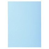 Pack of 100 folders SUPER 60 - 22x31cm - Light blue