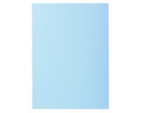Pack of 100 folders SUPER 60 - 22x31cm - Light blue