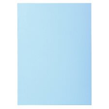 Sous-chemises standard 60 g Exacompta 22 x 31 bleu clair - Paquet de 100