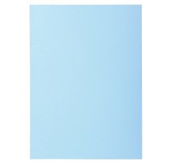 Pack of 100 folders SUPER 60 - 22x31cm - Light blue