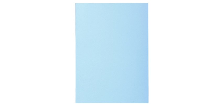 Pack of 100 folders SUPER 60 - 22x31cm - Light blue