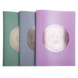 Display book 30 pockets A4 Ellipse assor - Assorted colours