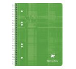 Cahier spirale Clairefontaine Metric 14,8 x 21 cm  assorti - 5 x 5 - 160 pages