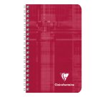 Carnet spirale Clairefontaine Metric 7,5 x 12 cm assorti ligné - 100 pages