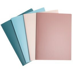 Semi rigid recycled PP document cover 40 views Skandi - Assorted colours