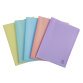 Display book Chrom. Pastel A4 20 pockets - Assorted colours