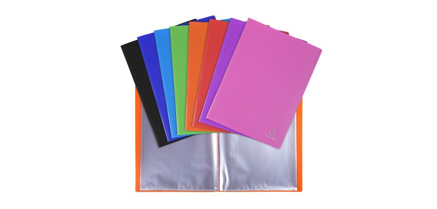 Protège-documents en polypropylène 5/10e OPAK pochettes Cristal 100 vues - A4