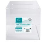 Urne transparente 21 X 21 cm