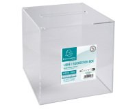 Urne transparente 21 X 21 cm