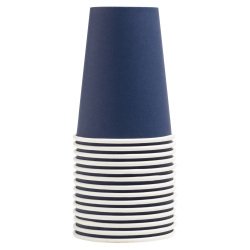 Gobelet en carton, 0,2 l, bleu marine