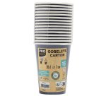 Gobelet en carton, 0,2 l, bleu marine