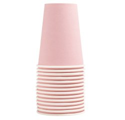 Gobelet en carton, 0,2 l, rose