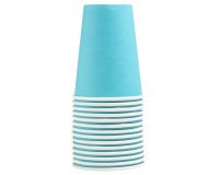 Gobelet en carton, 0,2 l, bleu turquoise