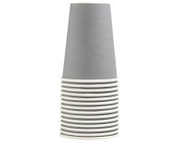 Gobelet en carton, 0,2 l, gris