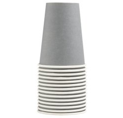 Gobelet en carton, 0,2 l, gris