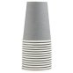 Gobelet en carton, 0,2 l, gris