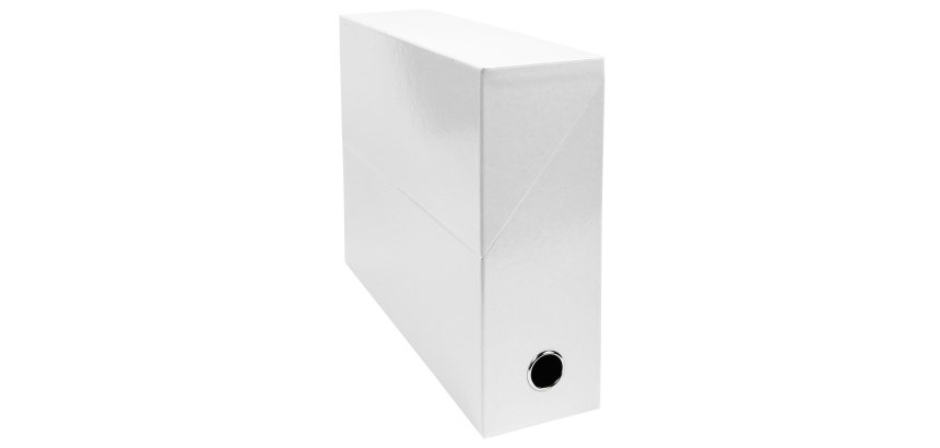 Boite de classement Exacompta Iderama dos 9 cm - Blanc