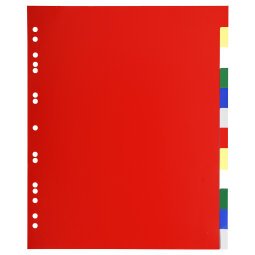 Dividers PP A4+ 12 Part - Assorted colours