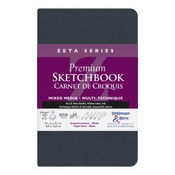 Zeta Series carnet souple 26F 8,9x14cm 270g - Blanc