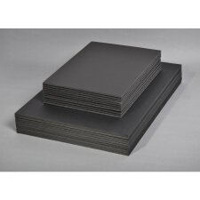 Carton Mousse 30 feuilles A4 3mm - Noir