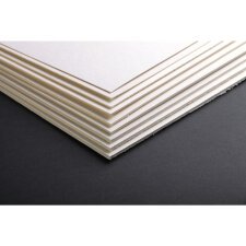 Carton Bois 2,0mm 5F 80x120cm 1100g - Ivoire