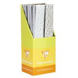 PAPIER DE SOIE, 40 sachets de 8 feuilles 18g/m2 au format 50x75cm (en présentoir) - Assortiment Noël - Assortiment