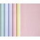 Papier affiche 90g, 5x0,35m en carton prés. de 20 rlx ass. Pastel - Assortiment pastel