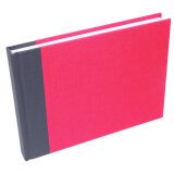 Carnet de Voyage toilé 60F A5 185g - Rouge