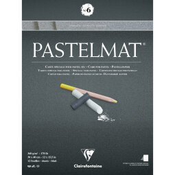 Pastelmat bloc collé 12F 30x40cm 360g