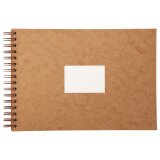 Carnet de Voyage aquarelle spiralé 20F A4 300g - Havane