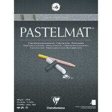 Pastelmat bloc collé 12F 18x24cm 360g