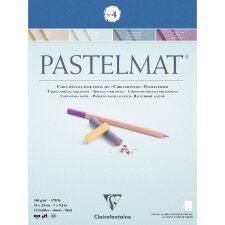 Pastelmat bloc collé 12F 18x24cm 360g