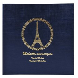 Exacompta Souvenir Coin/Medal Binder - Navy blue