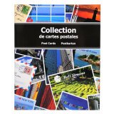 Álbum colección POST CARDS 20x25,5 cm - Capacidad: hasta 200 postales. - Visual