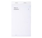 Bloc Maître d'Hôtel 50 feuillets autocopiants numérotés en tripli - 9,5 x 17 cm