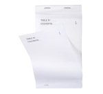 Bloc Maître d'Hôtel 50 feuillets autocopiants numérotés en tripli - 9,5 x 17 cm