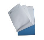 Bloc Maître d'Hôtel 50 feuillets autocopiants numérotés en tripli - 9,5 x 17 cm