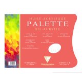 Palette Huile bloc collé 3 côtés 40F 24x32cm 90g