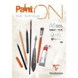 Paint'ON bloc collé 40F A5 250g