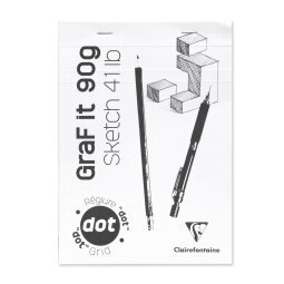 GraF'it dot bloc agrafé 80F A5 90g